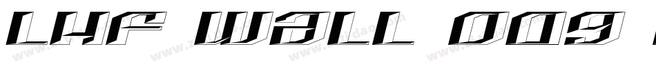 LHF Wall Dog CONVEX字体转换